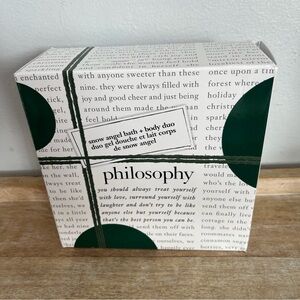 Philosophy Snow Angel Bath & Body Duo in Green and White